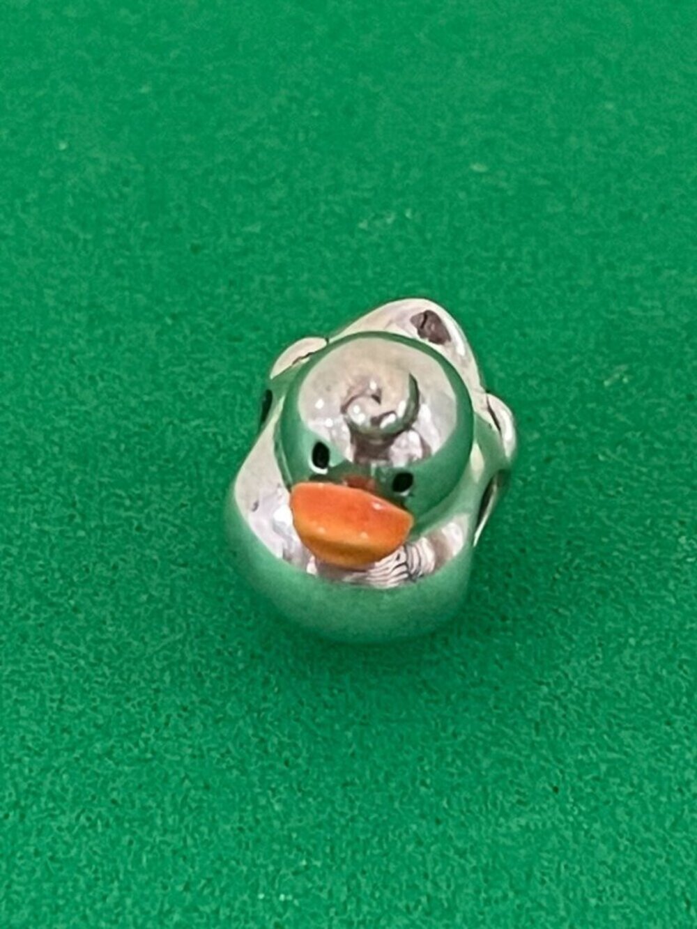 Authentic Pandora Polished Rubber Duck Charm